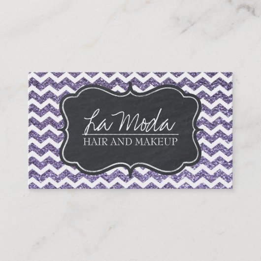 魅力的でカスタマイズ可能なグリッターの名刺 名刺 (正面)