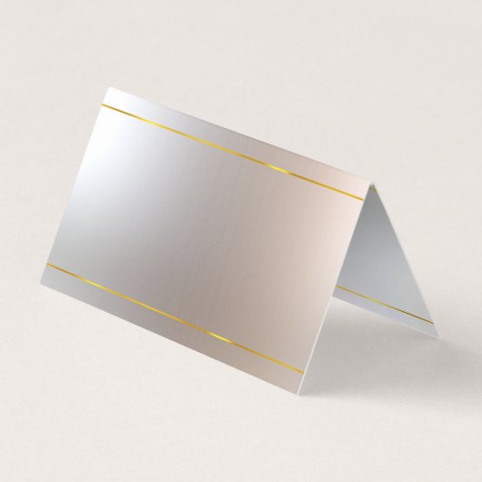 魅力的でモダンで贅沢でエレガントなテンプレートのトレンディー 名刺 (裏面)