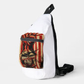 魅力的でユニティ表現のバッグ、大学のために。 スリングバッグ (右コーナー)