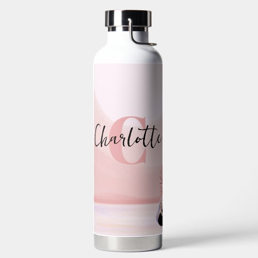 魅力的で愛らしい人魚 ウォーターボトル (左面)