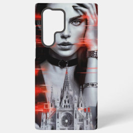 魅力的で神秘的な女性だ！ SAMSUNG GALAXY S22 ULTRAケース