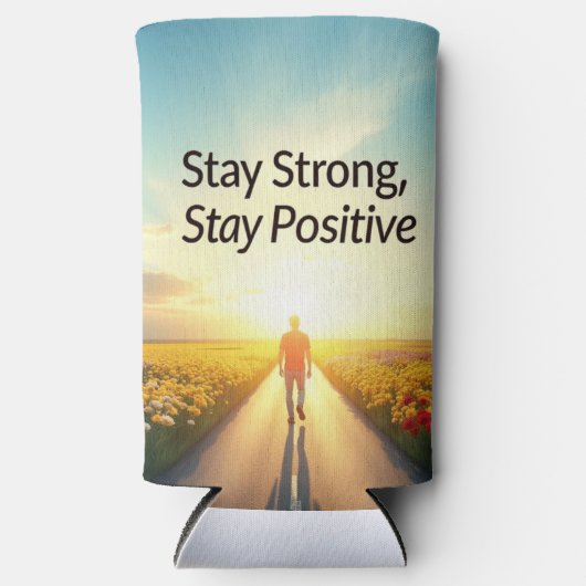 魅力的で魅力的なモダンデザインのセルツァー スリム缶クーラー (正面)