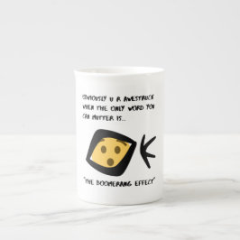 魅力的とおもしろい ボーンチャイナマグカップ