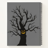 魅力的なおもしろい:パーソナライズされたハロウィンノートブック ノートブック (裏面)