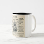 魅力的なおよびクライドfbiポスターマグ ツートーンマグカップ (正面右)