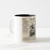 魅力的なおよびクライドfbiポスターマグ ツートーンマグカップ (正面左)