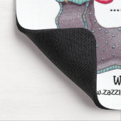 魅力的なしかし歪むWereSlug -異様に マウスパッド (コーナー)