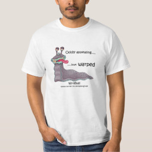 魅力的なしかし歪むWereSlug -異様に Tシャツ
