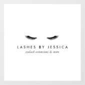 魅力的なまつげラベル ウィンドウサイン (シート)