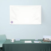 魅力的なイラストレーションフラワービニールバナー 横断幕 (トレードショー)