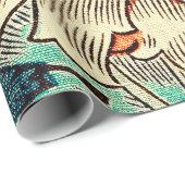 魅力的なエレガンス：ハニーサックル-ヴィンテージ ラッピングペーパー (ロールコーナー)