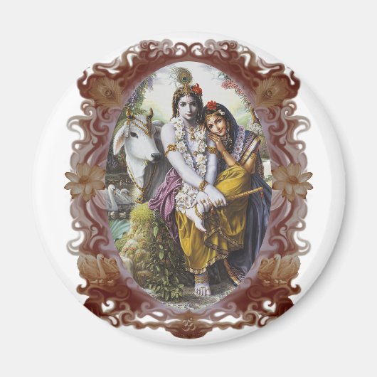 魅力的なカップル マグネット (正面)