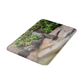 魅力的なカワウソ、メモリーフォーム バスマット (アングル)