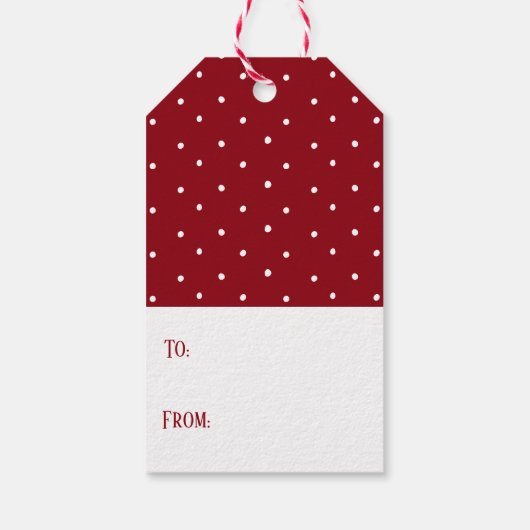 魅力的なクリスマスサンタギフトラベル ギフトタグ (裏面)