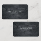 魅力的なグレースタイリッシュミニマモダンリスト 名刺 (正面/裏面)