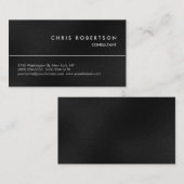 魅力的なグレーモダンの名刺 名刺 (正面/裏面)