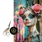 魅力的なゴシック様式のパリガルゴイレデクページ 薄葉紙