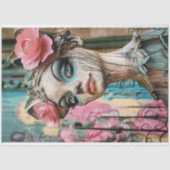 魅力的なゴシック様式のパリガルゴイレデクページ 薄葉紙 (正面)