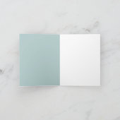 魅力的なサンキューカード ノートカード (内部)