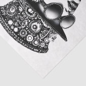 魅力的なシックSteampunk女性AC7デコページ 薄葉紙 (詳細)