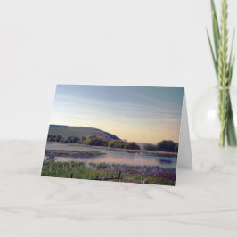 魅力的なスコットランド -- スコットランド湖の眺め カード