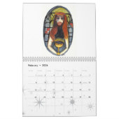 魅力的なタロットカレンダー カレンダー (2月 2026)