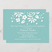 魅力的なデイジーの招待状 招待状 (正面/裏面)