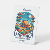 魅力的なバチェロレッテ砂漠 台座サイン (正面)