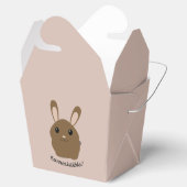 魅力的なバニー フェイバーボックス (オープン)