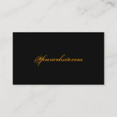 魅力的なバラ 名刺 (裏面)