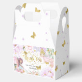 魅力的なパーティー、ガーデン妖精をテーマにした誕生日 フェイバーボックス (オープン)