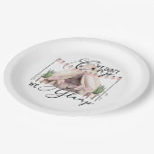 魅力的なパーティー ペーパープレート (アングル)