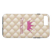 魅力的なパール+ティアラ+プリンセス+ラメ Case-Mate iPhoneケース (裏面(横))