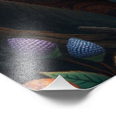 魅力的なファンタジー猫 フォトプリント            (角)