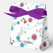 魅力的なフローラデザイン フェイバーボックス (正面)