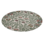 魅力的なフローラヴィンテージ：レトロな壁紙 カッティングボード (角)