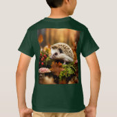 魅力的なブラシストローク：夢のようなTシャツを明らかにする Tシャツ (裏面)