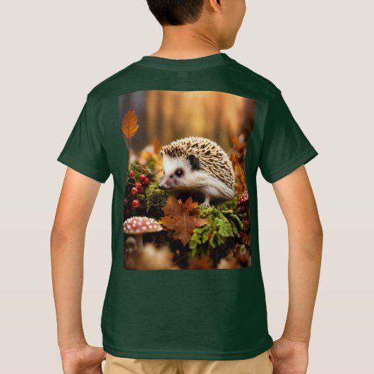 魅力的なブラシストローク：夢のようなTシャツを明らかにする Tシャツ (裏面)