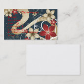 魅力的なプロフィールカード 名刺 (正面/裏面)