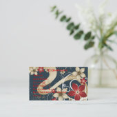 魅力的なプロフィールカード 名刺 (スタンド正面)