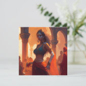 魅力的なベリーダンサー カード (スタンド正面)