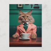 魅力的なベンガル猫 ポストカード (正面)