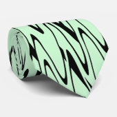魅力的なミントグリーンダイナミック ネクタイ (ロール)
