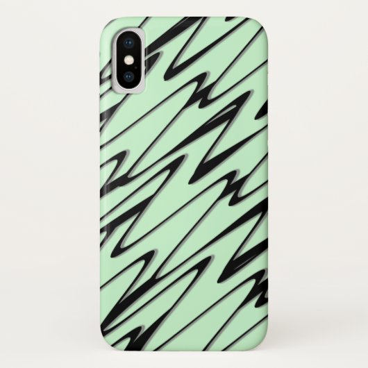 魅力的なミントグリーンダイナミック Case-Mate iPhoneケース (裏面)