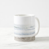 魅力的なロマンチックな結婚式の日の写真マグカップ コーヒーマグカップ (正面右)