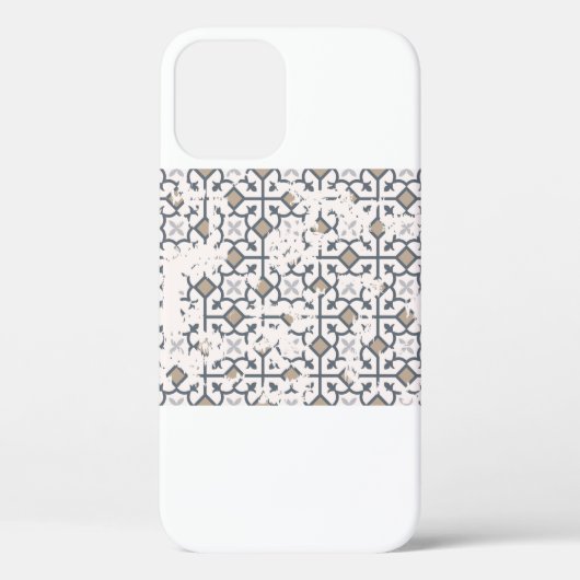 魅力的なヴィンテージパターン Case-Mate iPhoneケース (裏面)