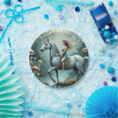 魅力的な乗り物 ペーパープレート (パーティー)