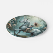 魅力的な乗り物 ペーパープレート (アングル)