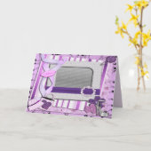 魅力的な写真カード カード (黄色い花)