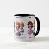 魅力的な収集人形 マグカップ (正面右)